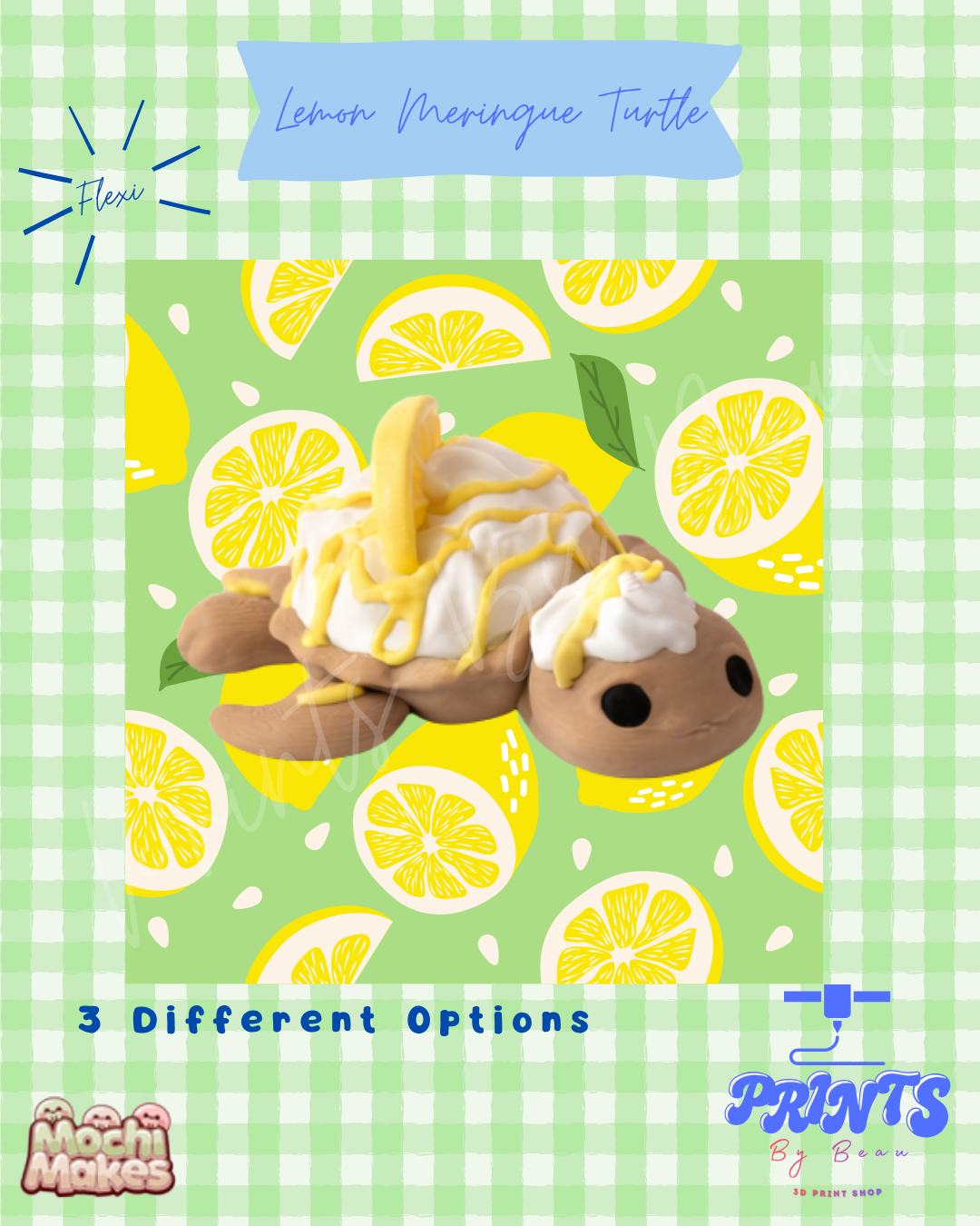 🍋 Lemon Meringue Turtle 🍋